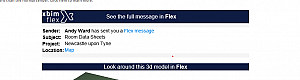 Emails received from Flex don't include other recipients